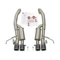 aFe axle-back exhaust close-up