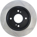 Stoptech auto part close-up