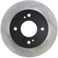 Stoptech auto part installed view