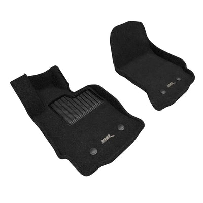 3D MAXpider black floor mats