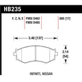 Hawk Performance auto part detail