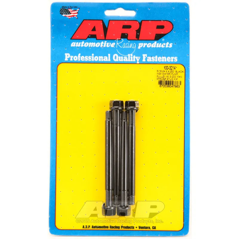 ARP black spacers