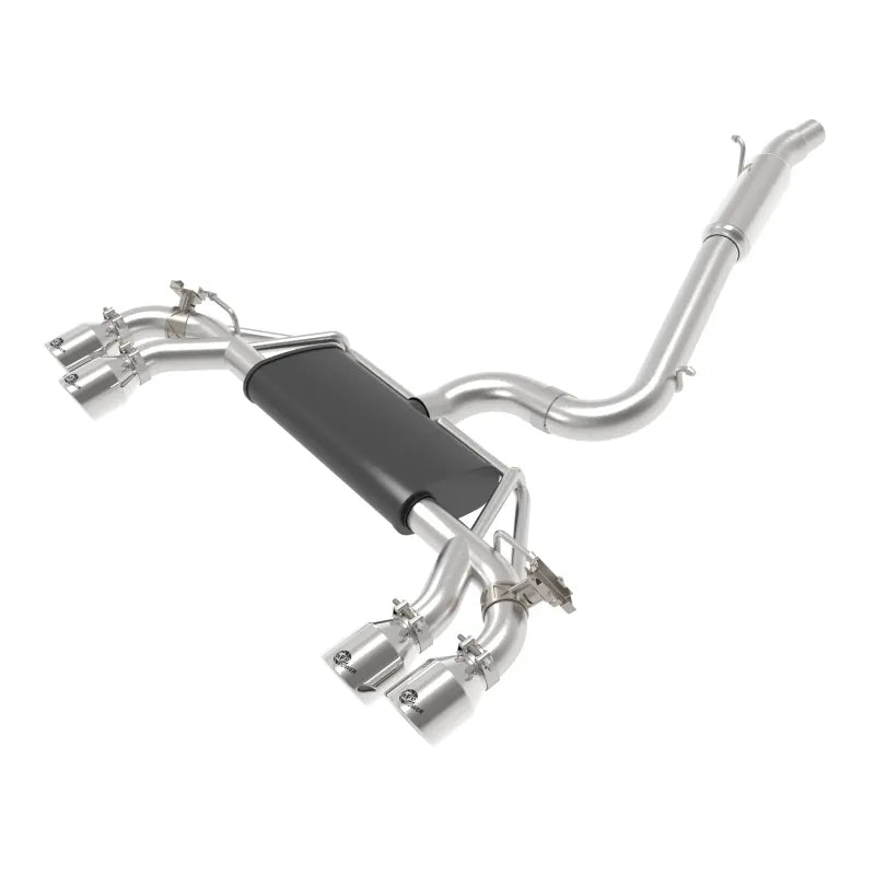 aFe polished cat-back exhaust