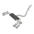aFe polished cat-back exhaust