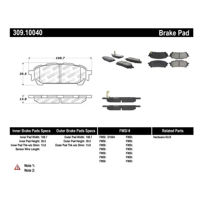 Stoptech auto part