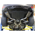 aFe cat-back exhaust detail