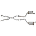 aFe cat-back exhaust installed view