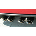 CORSA Performance axle-back exhaust installed view