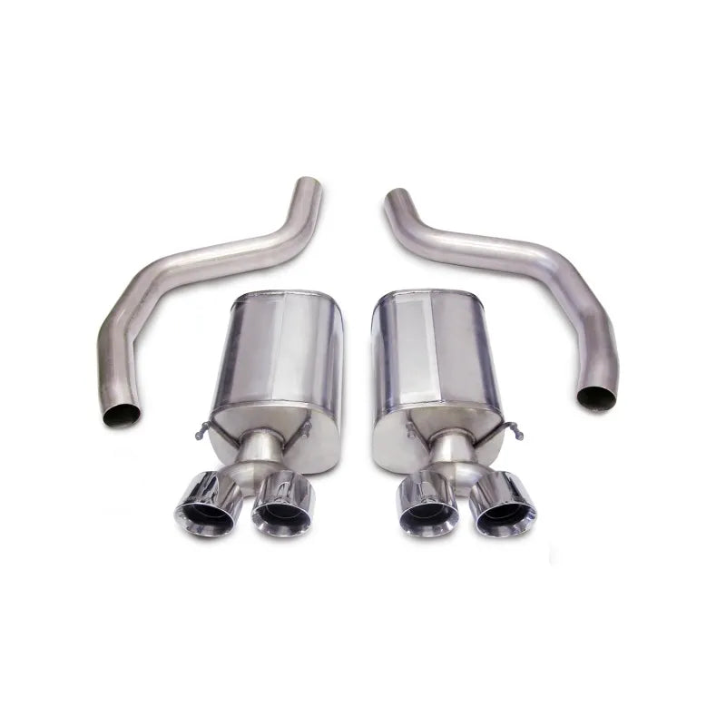 CORSA Performance polished axle-back exhaust