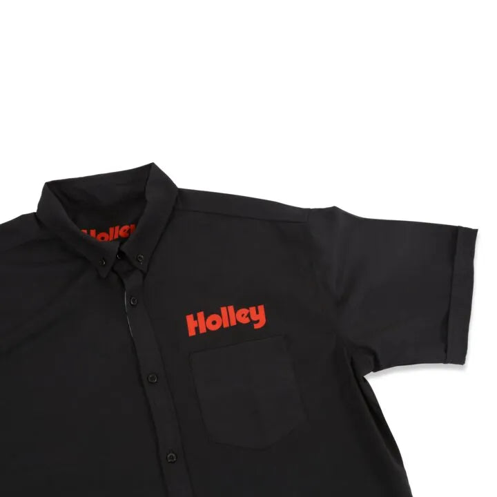 LTS HOLLEY SUBLIMATED BUTTON DOWN - BLA
