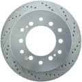 Stoptech auto part close-up