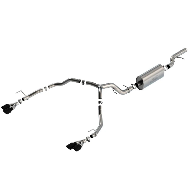 Borla black cat-back exhaust
