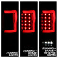 SPYDER tail light close-up
