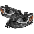 SPYDER black headlights