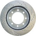 Stoptech auto part close-up