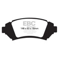 EBC auto part installed view