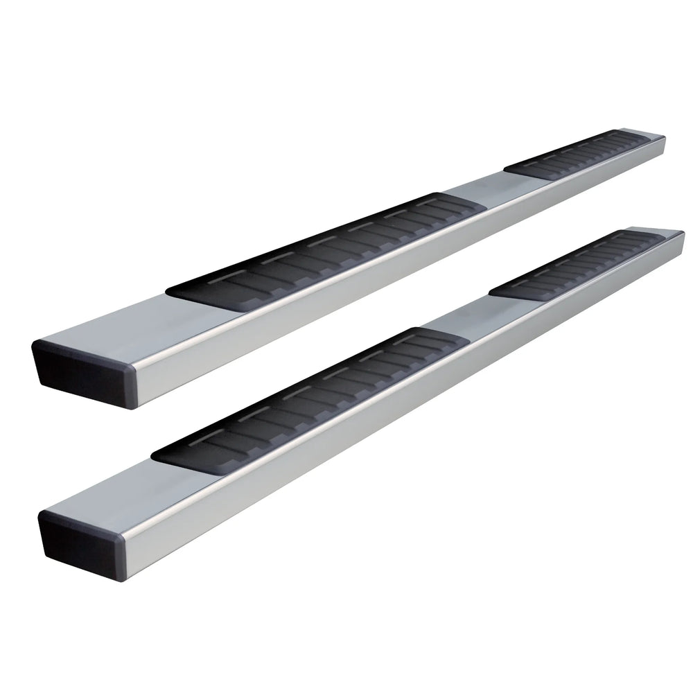 Go Rhino polished side steps
