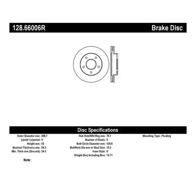 Stoptech auto part