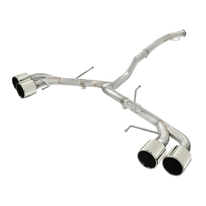 aFe polished cat-back exhaust