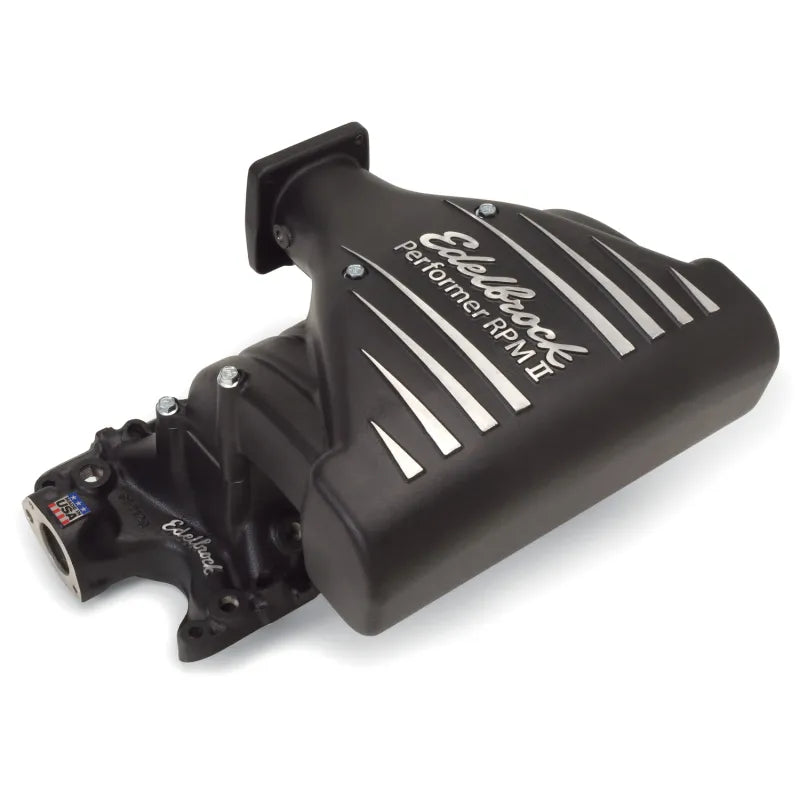 Edelbrock black intake system