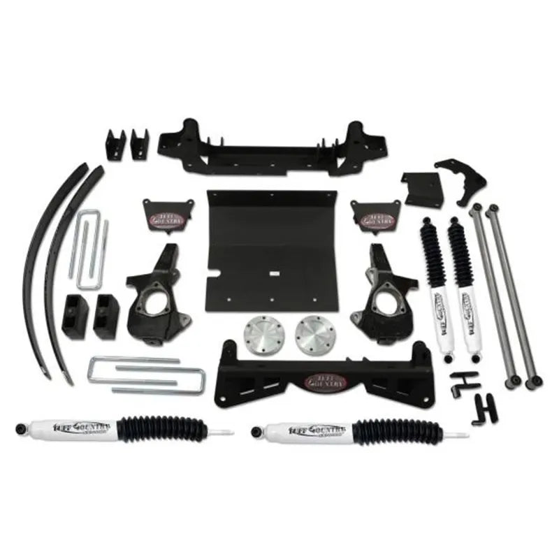 Tuff Country silver shock absorber