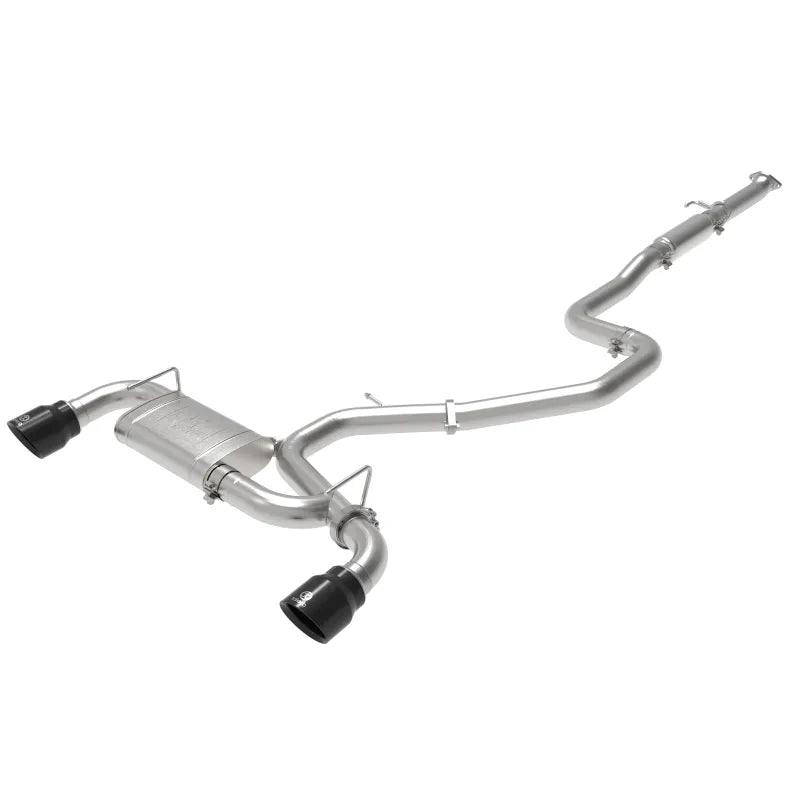 aFe black cat-back exhaust
