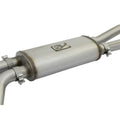 aFe cat-back exhaust detail