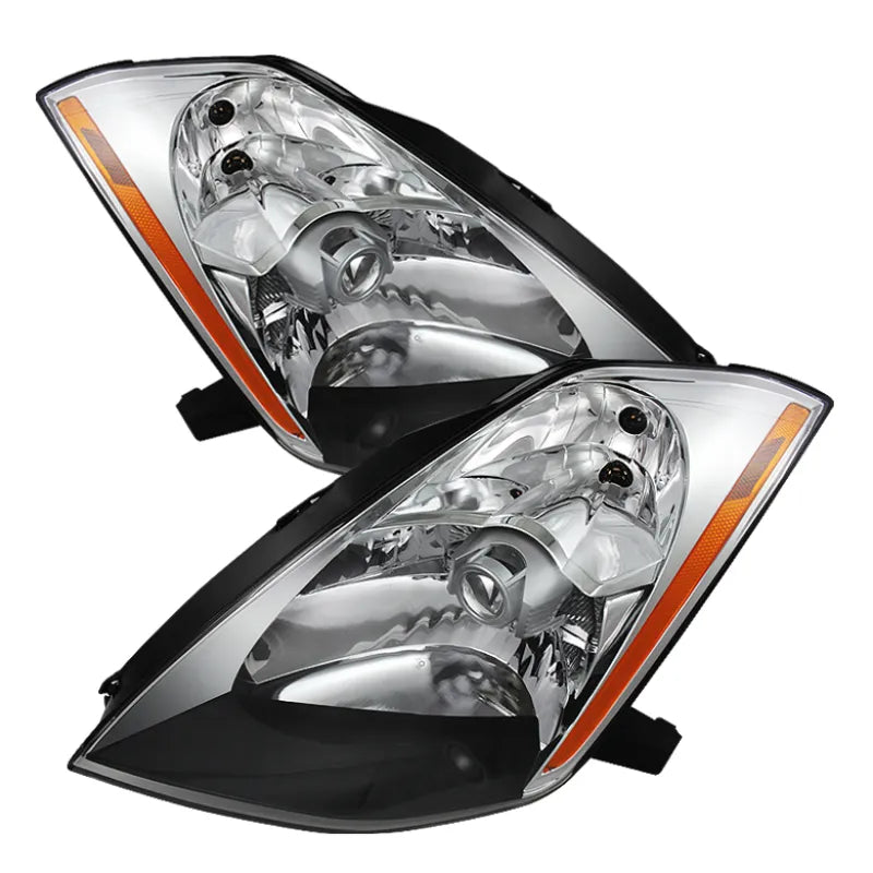 SPYDER chrome headlights