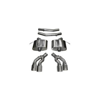 CORSA Performance polished axle-back exhaust