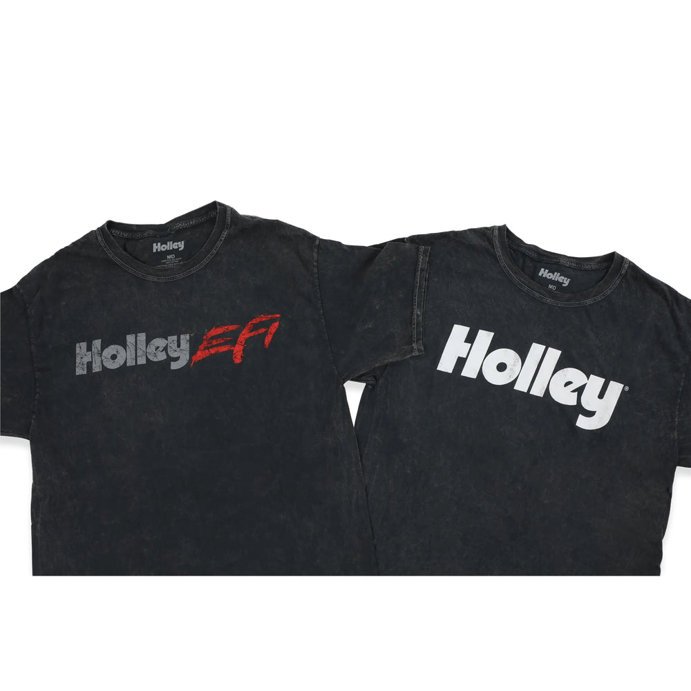 LTS HOLLEY GARMENT WASH TEE - BLACK