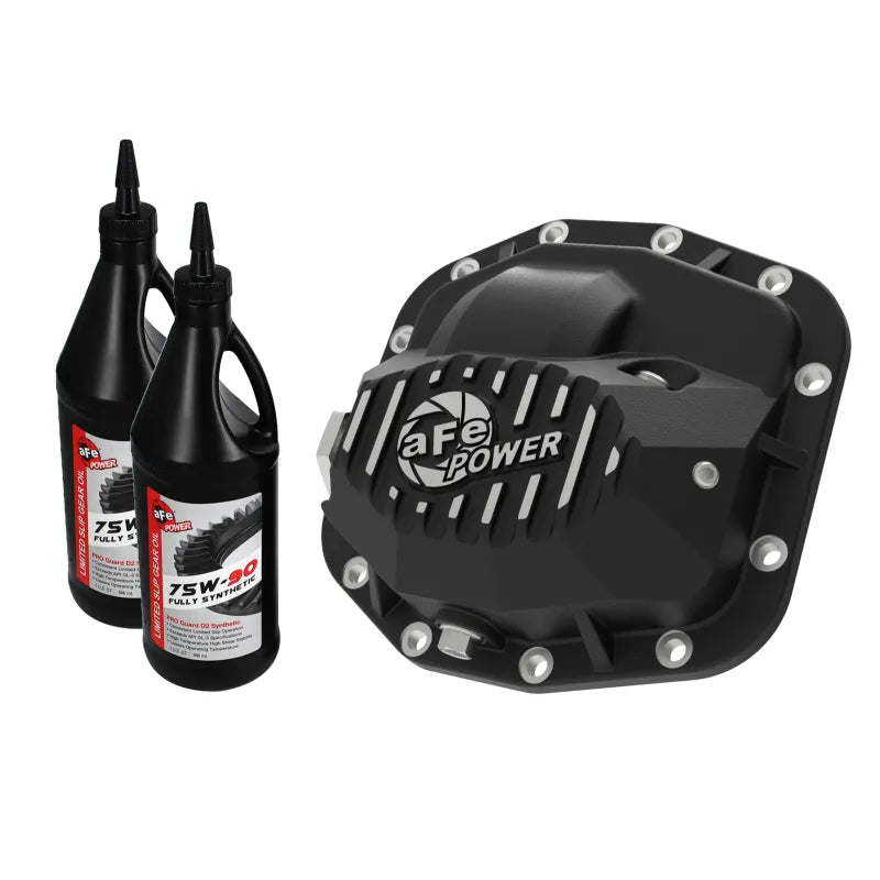 aFe black differential cover