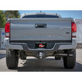 aFe cat-back exhaust detail