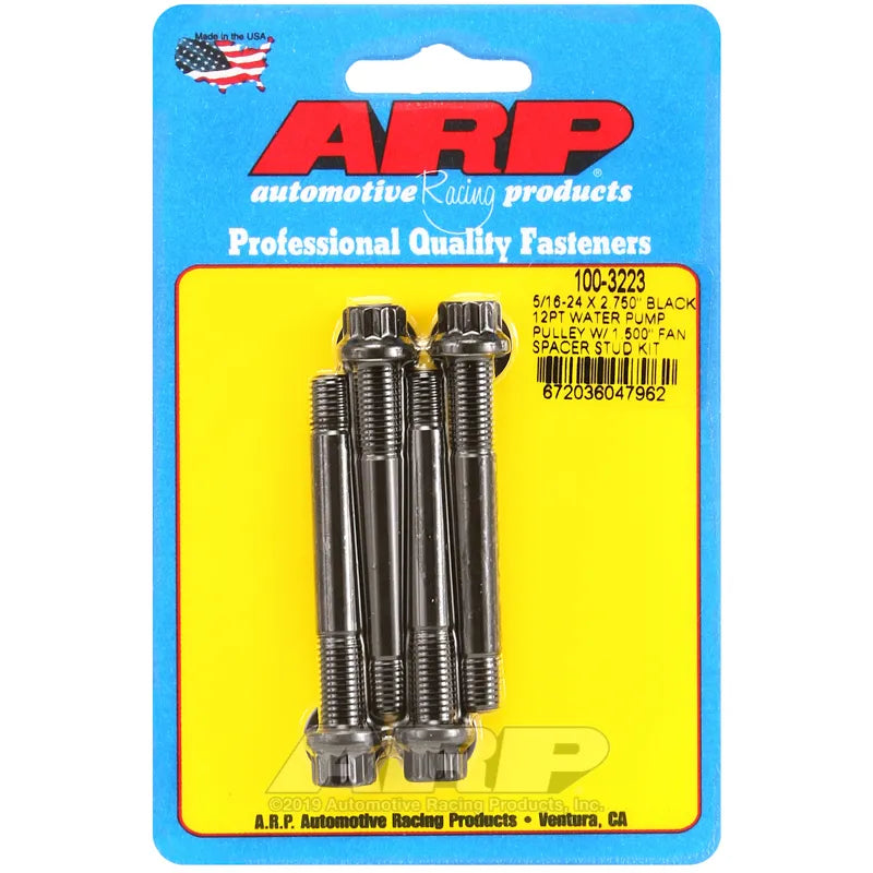 ARP black spacers