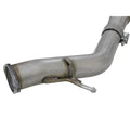 aFe axle-back exhaust close-up