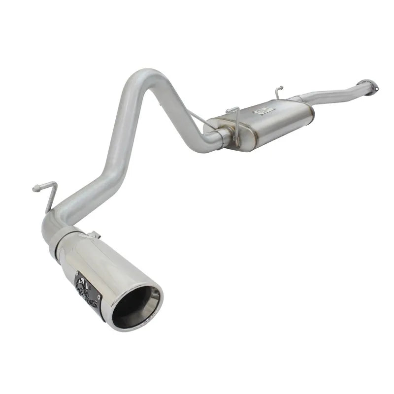 aFe polished cat-back exhaust