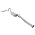 aFe cat-back exhaust detail