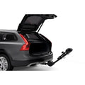 Thule roof rack installed view