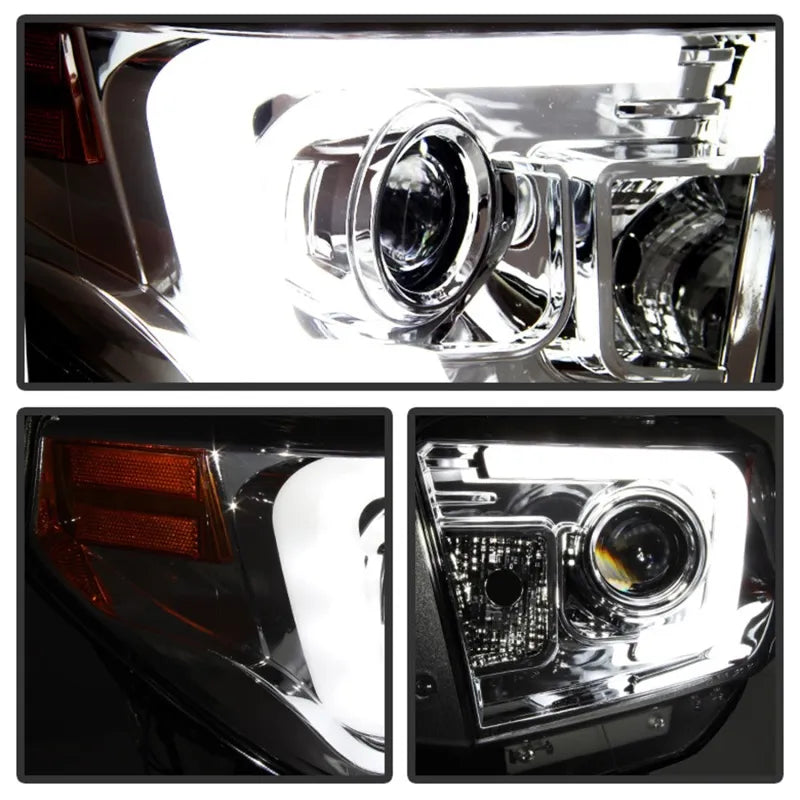 SPYDER chrome headlights
