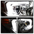 SPYDER headlights close-up