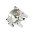 ELECTRIC CHOKE CONVERSION KIT W/ HARDWARE PISTONLESS DESIGN SHINY ALUMINUM
