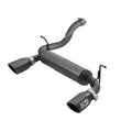 aFe black axle-back exhaust