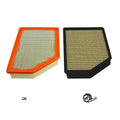 aFe air filter installed view