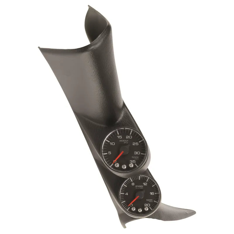 AutoMeter black gauge