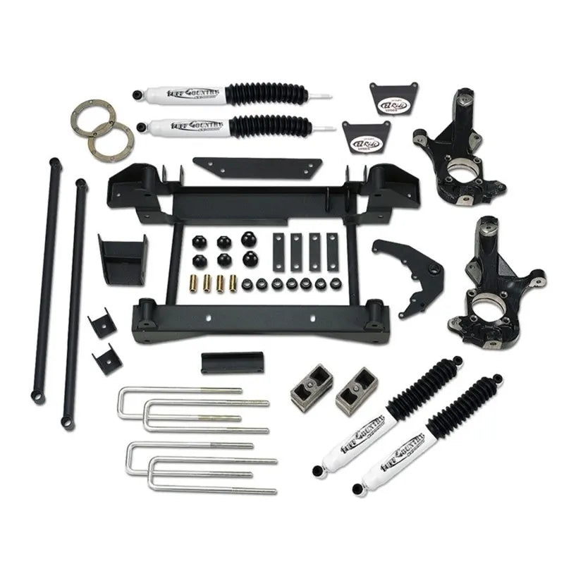 Tuff Country silver shock absorber