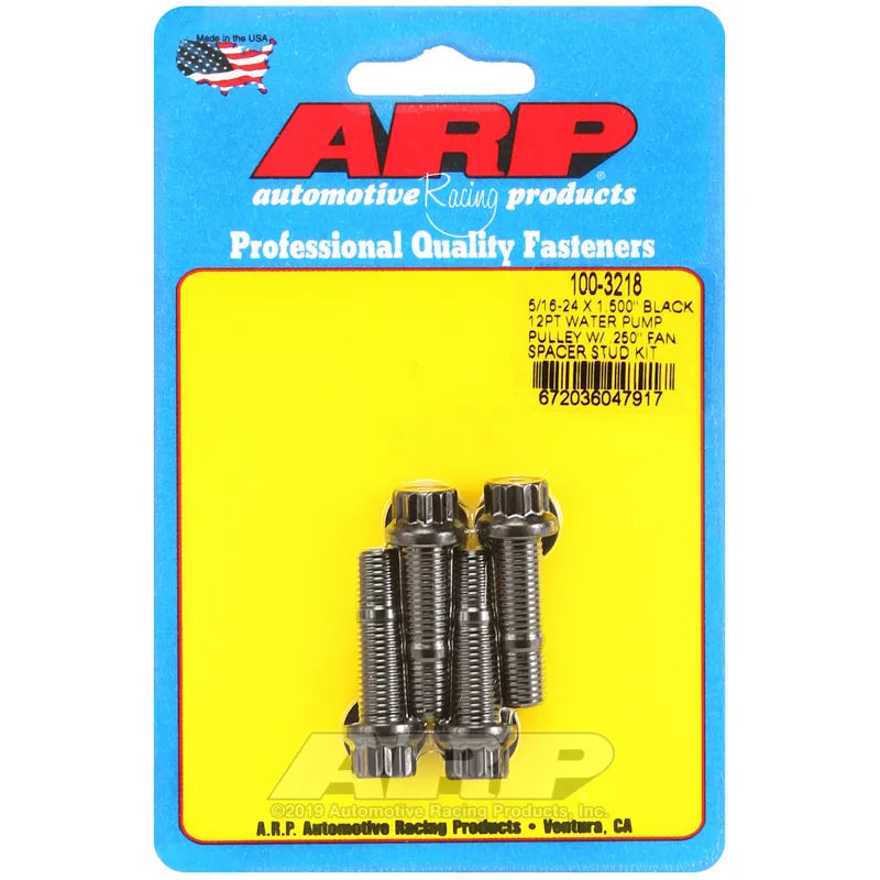 ARP black spacers