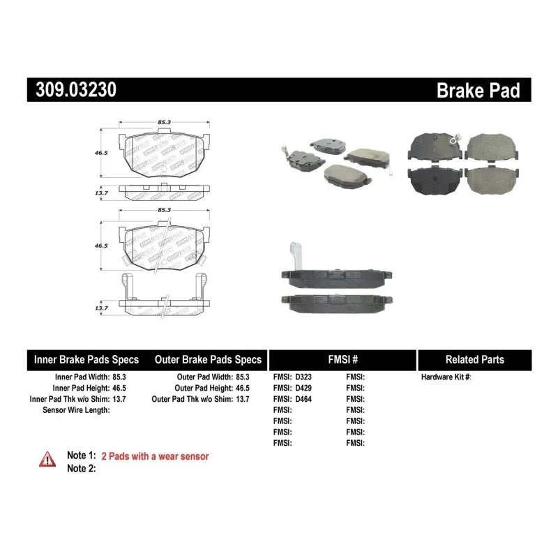 Stoptech auto part
