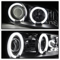 SPYDER headlights close-up
