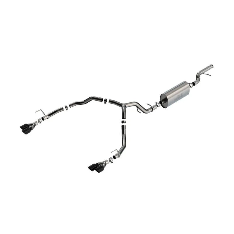 Borla black cat-back exhaust