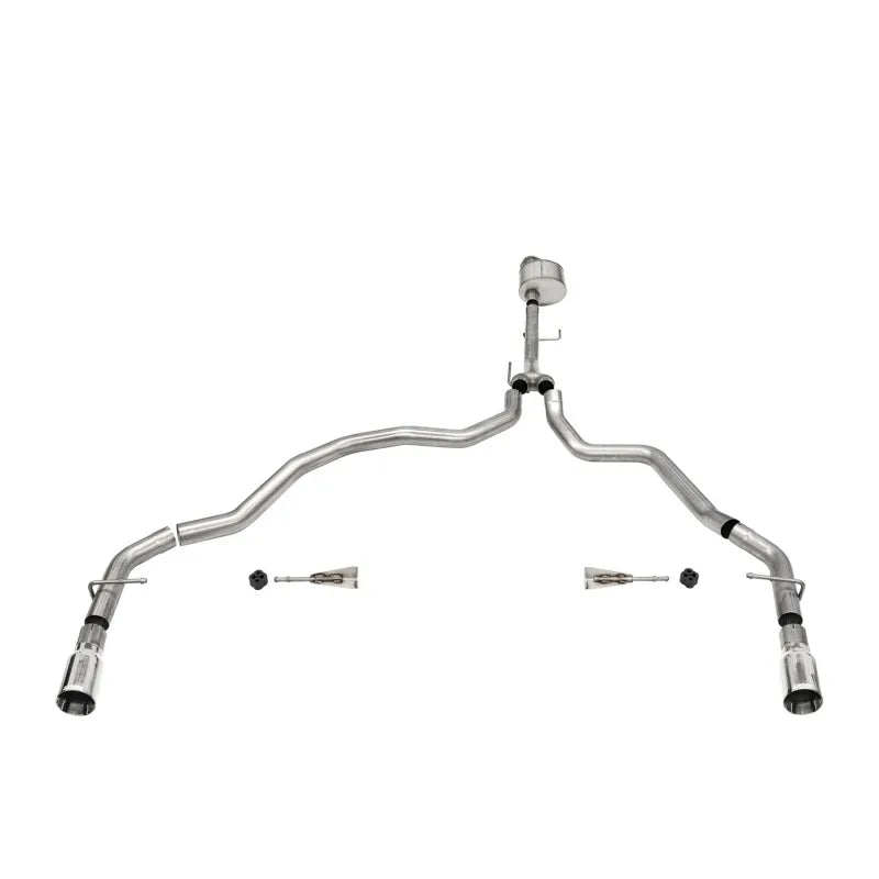 CORSA Performance polished cat-back exhaust