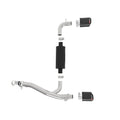 aFe axle-back exhaust installed view